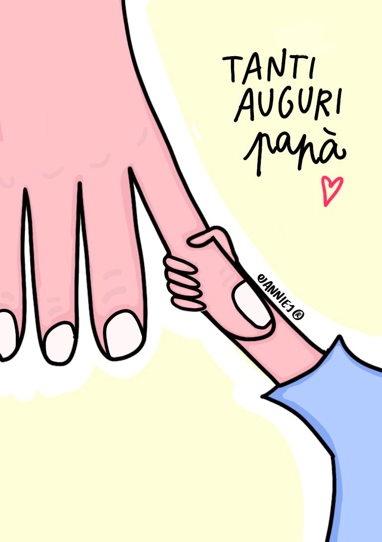 Stampa "tanti auguri papà"