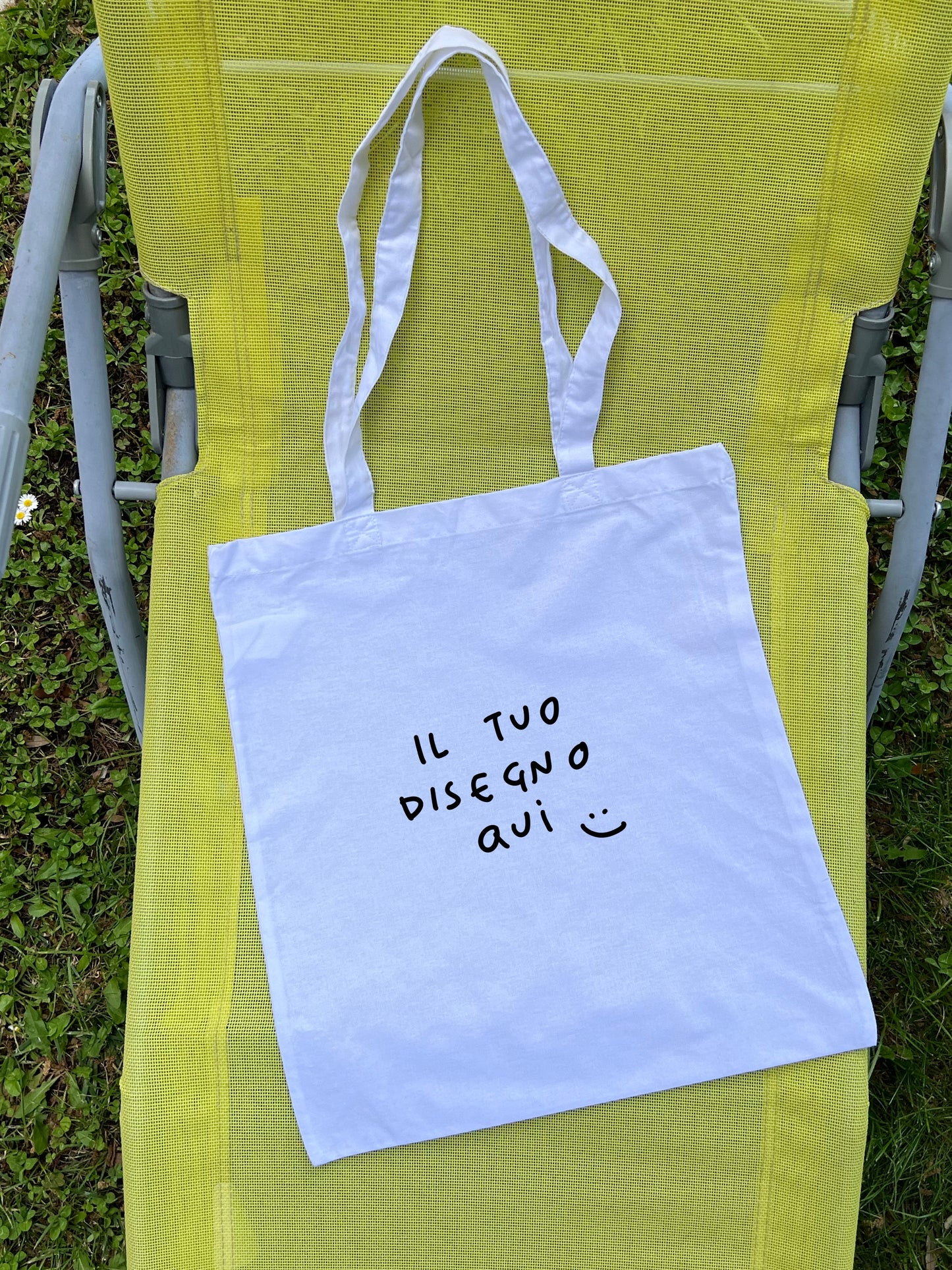 Borsa di tela da personalizzare con ritratto