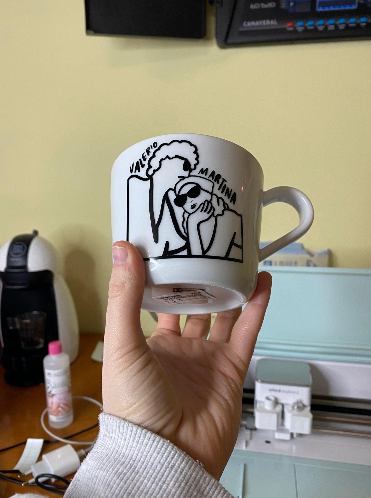Tazza grande da personalizzare con ritratto