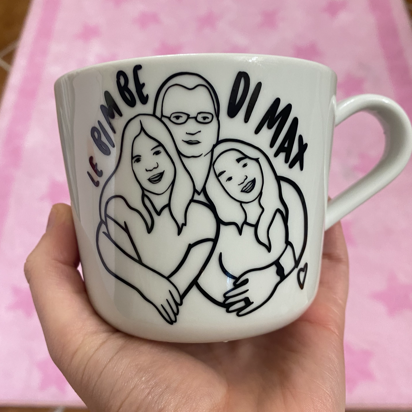 Tazza grande da personalizzare con ritratto