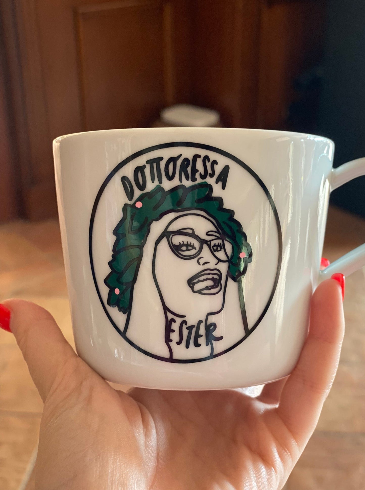 Tazza grande da personalizzare con ritratto