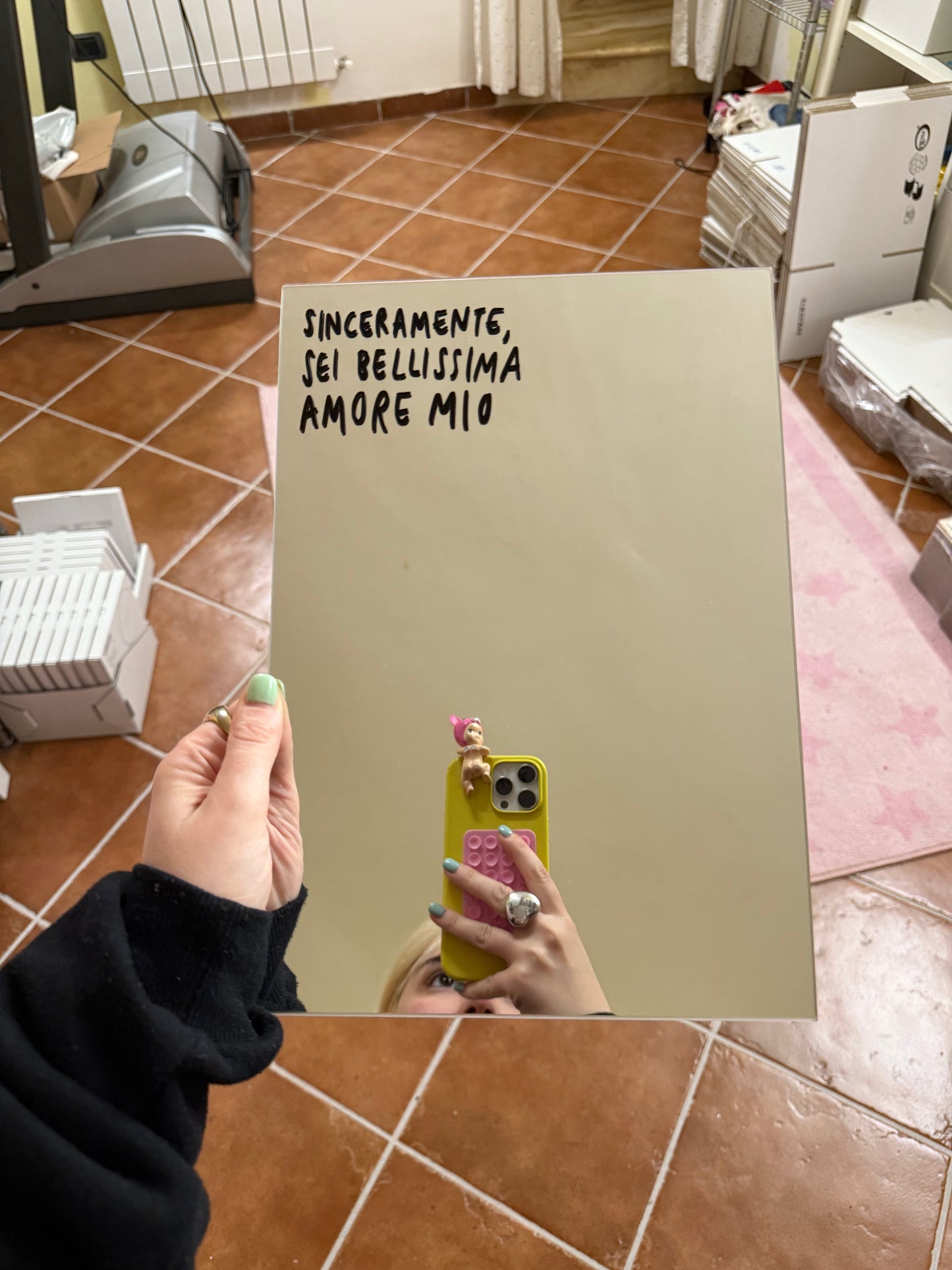Specchio rettangolare da personalizzare