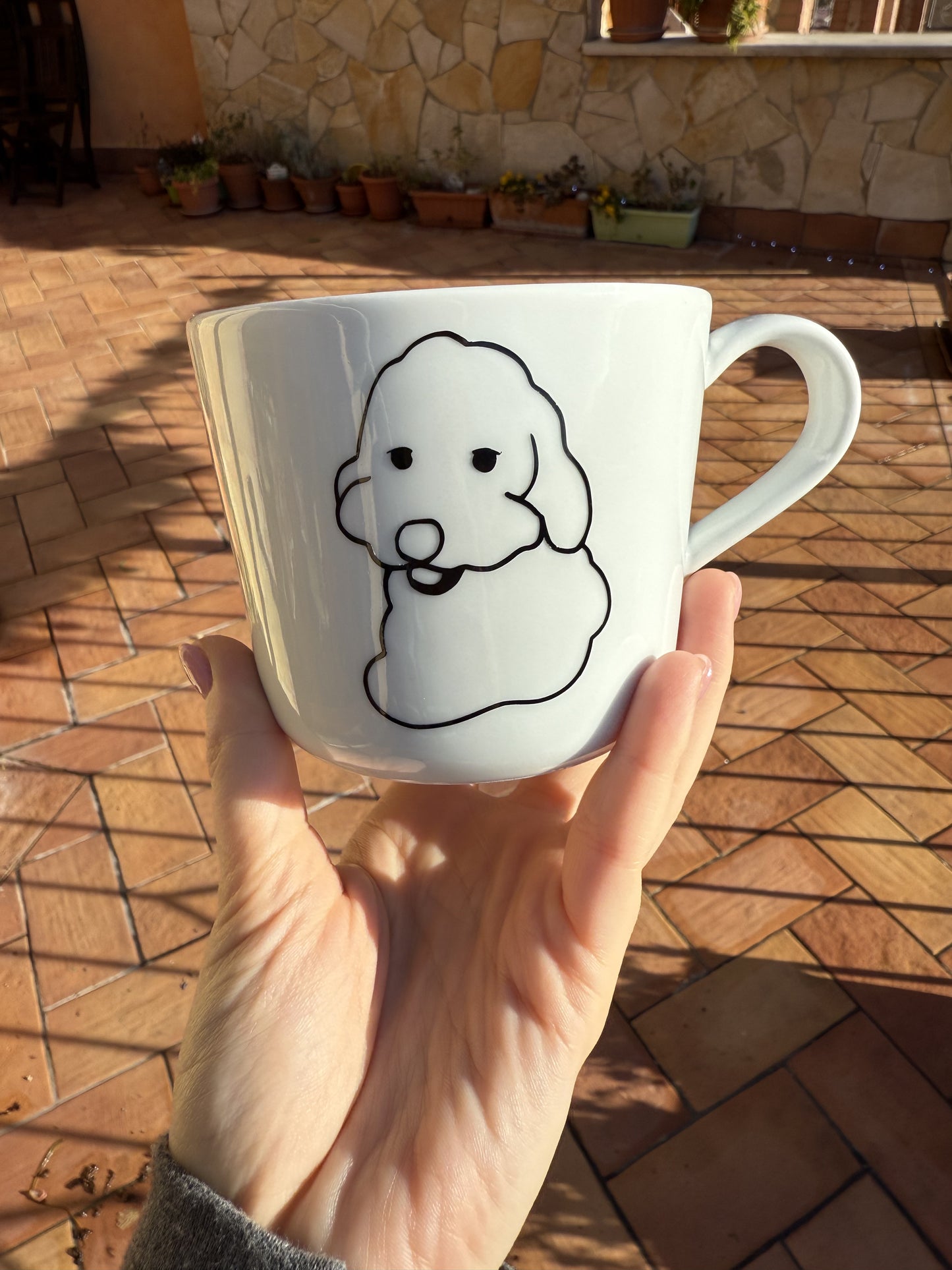 Tazza con la TUA FOTO (Grande Bianca)