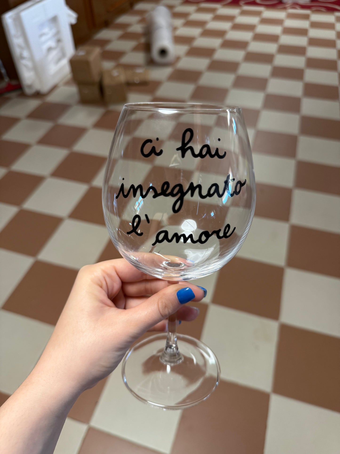 Un calice personalizzato
