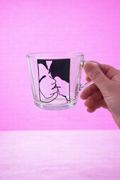 Tazza con la TUA FOTO (Grande Trasparente)