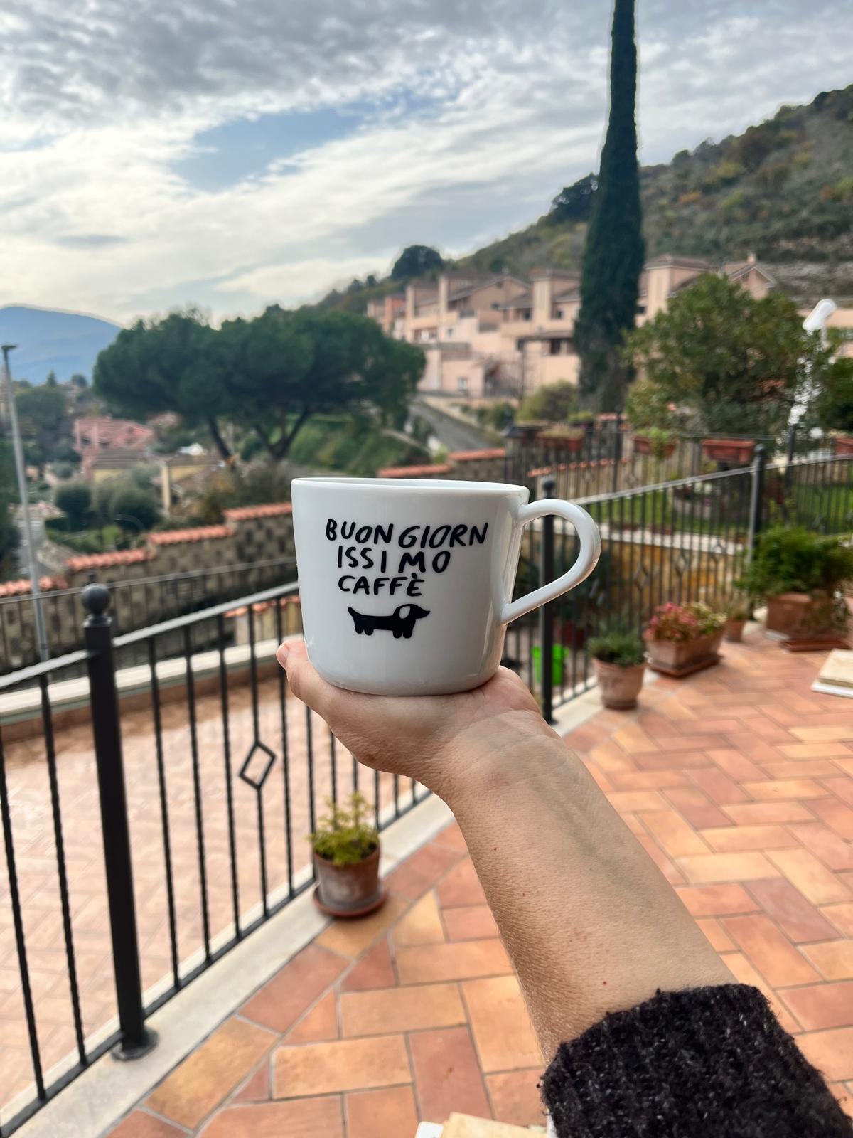 Tazza grande da personalizzare con frase