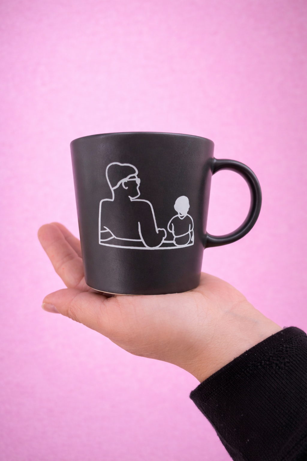 Tazza con la TUA FOTO (Grande Grigia)