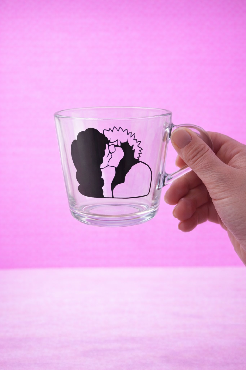 Tazza con la TUA FOTO (Grande Trasparente)