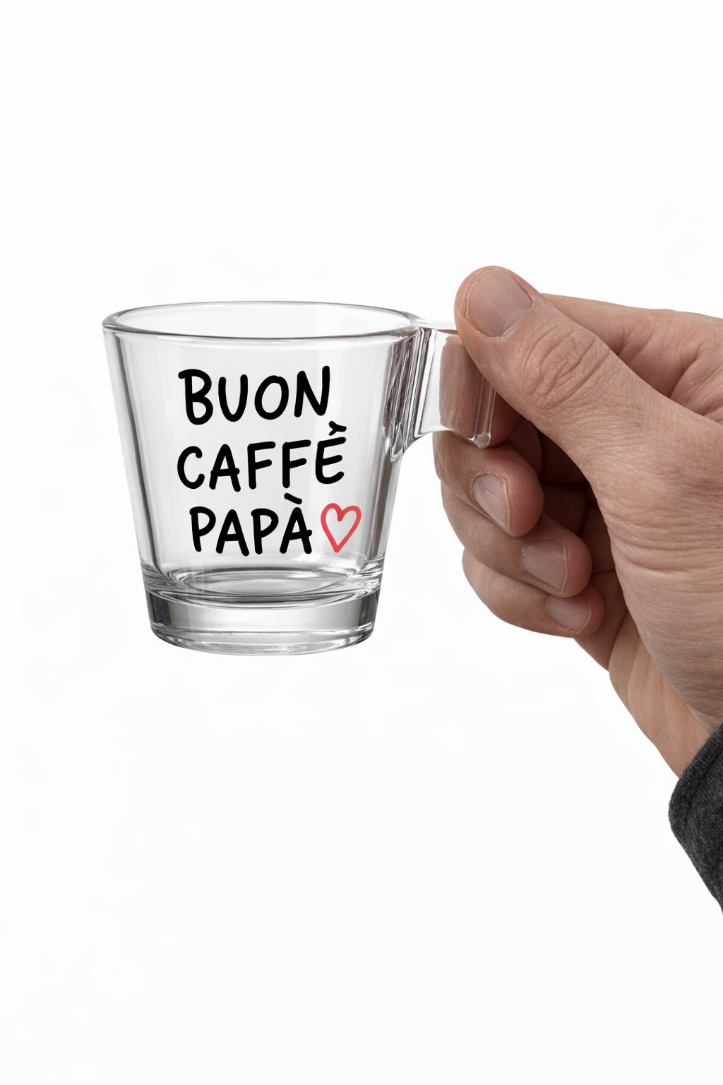 Tazzina da espresso "Buon caffè papà"