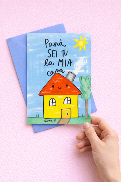 Stampa "papà sei tu la mia casa"