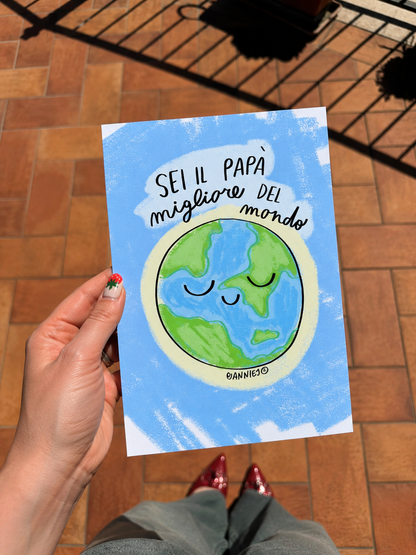 Stampa "sei il papà migliore del mondo"