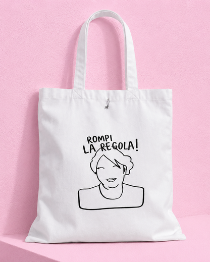 Borsa di Tela con la TUA FOTO (Bianca)