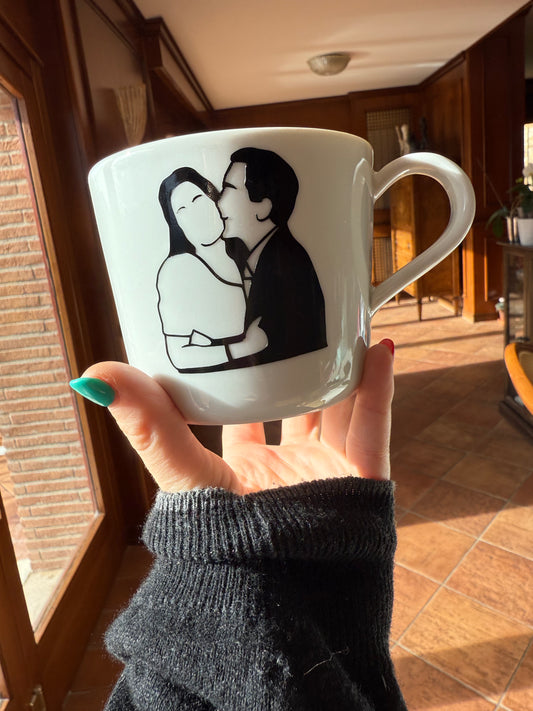 Tazza con la TUA FOTO (Grande Bianca)