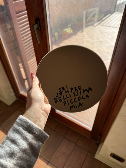 Specchio rotondo da personalizzare