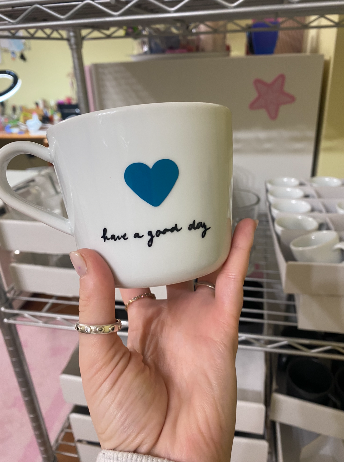 Tazza grande da personalizzare con frase