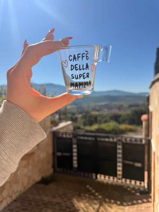 Tazza da espresso "caffè della supermamma"