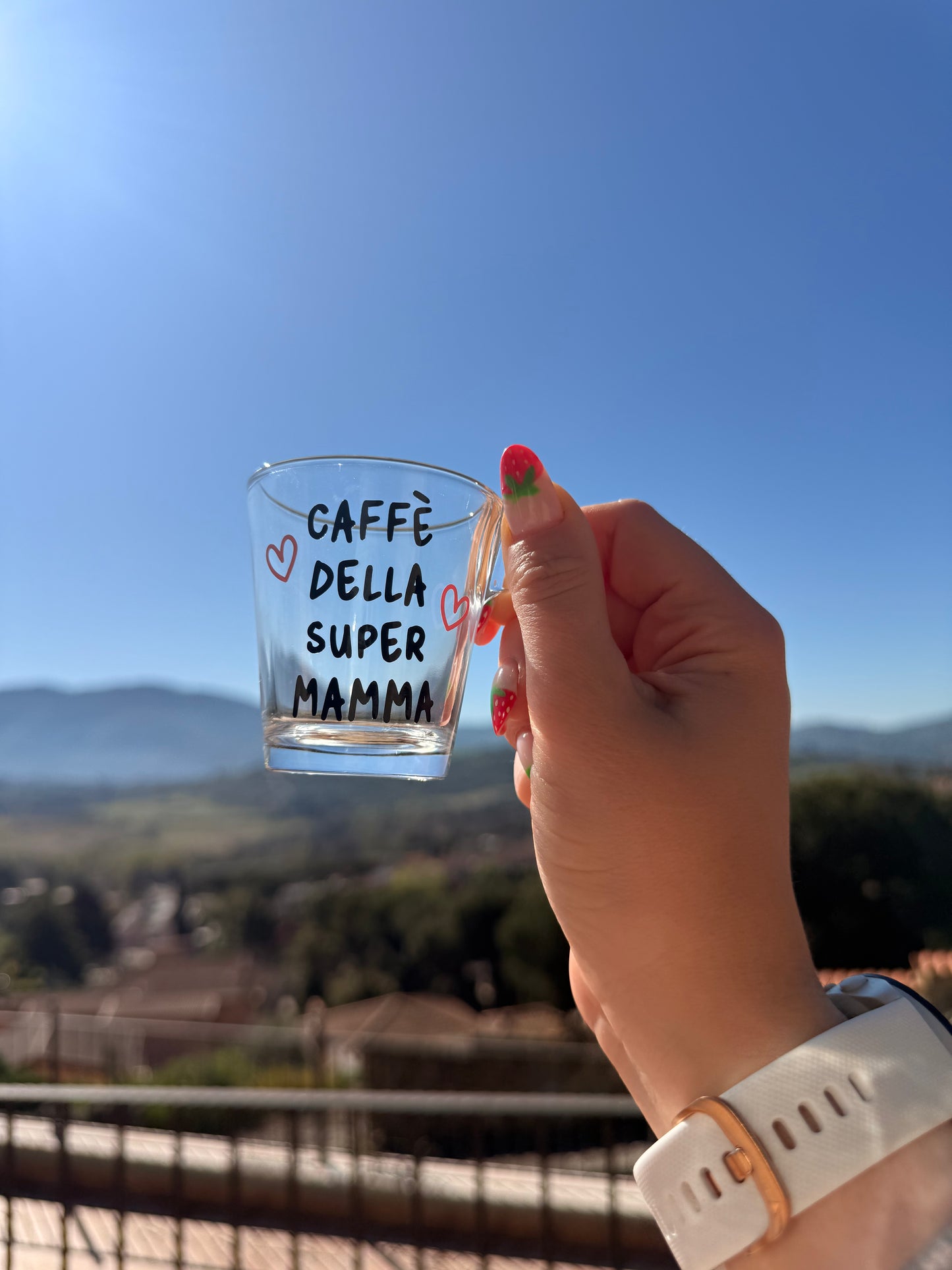 Tazza da espresso "caffè della supermamma"