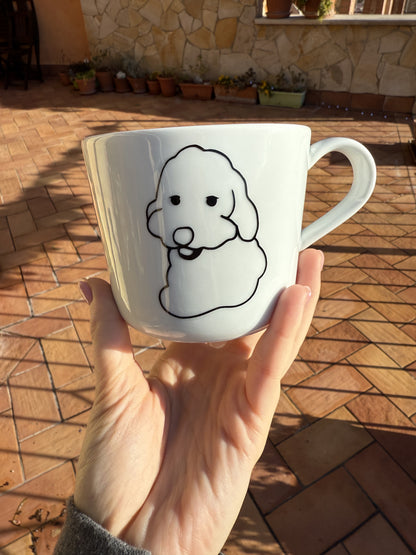 Tazza con la TUA FOTO (Grande Bianca)