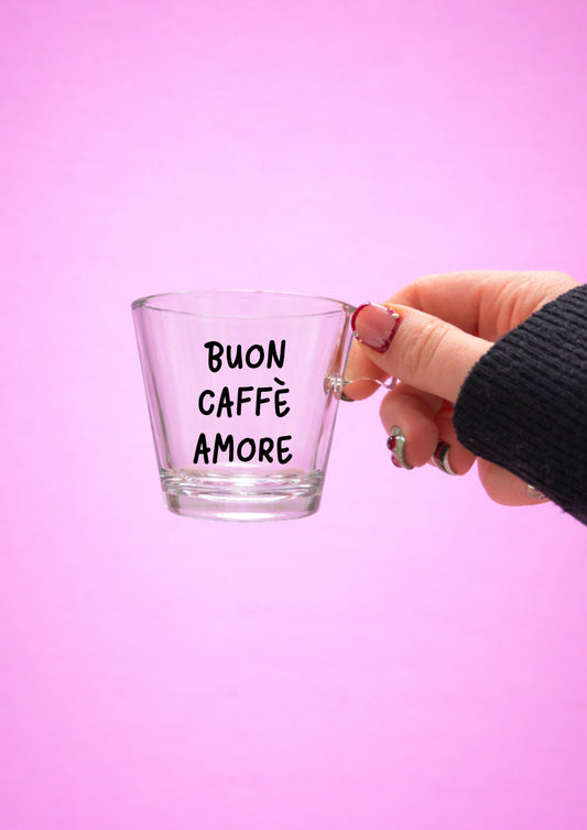 Tazza da espresso "buon caffè amore"