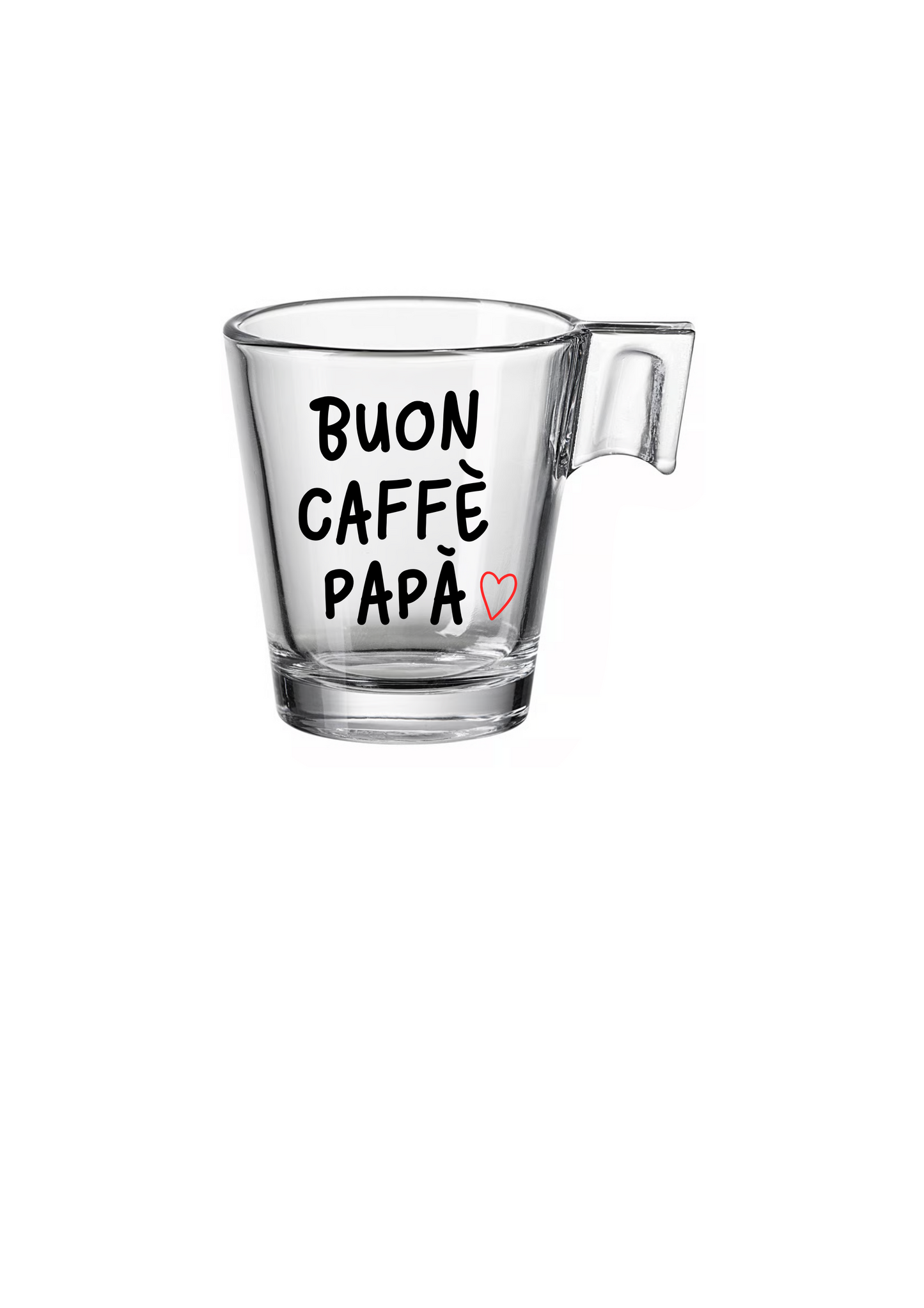 Tazzina da espresso "Buon caffè papà"