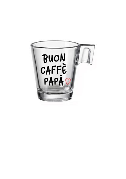 Tazzina da espresso "Buon caffè papà"