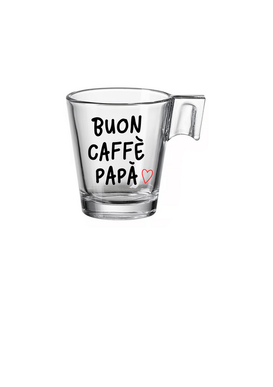Tazzina da espresso "Buon caffè papà"