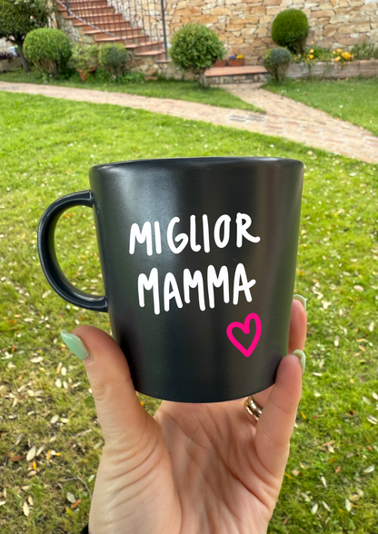 Tazza con la TUA FRASE (Grande Grigia)