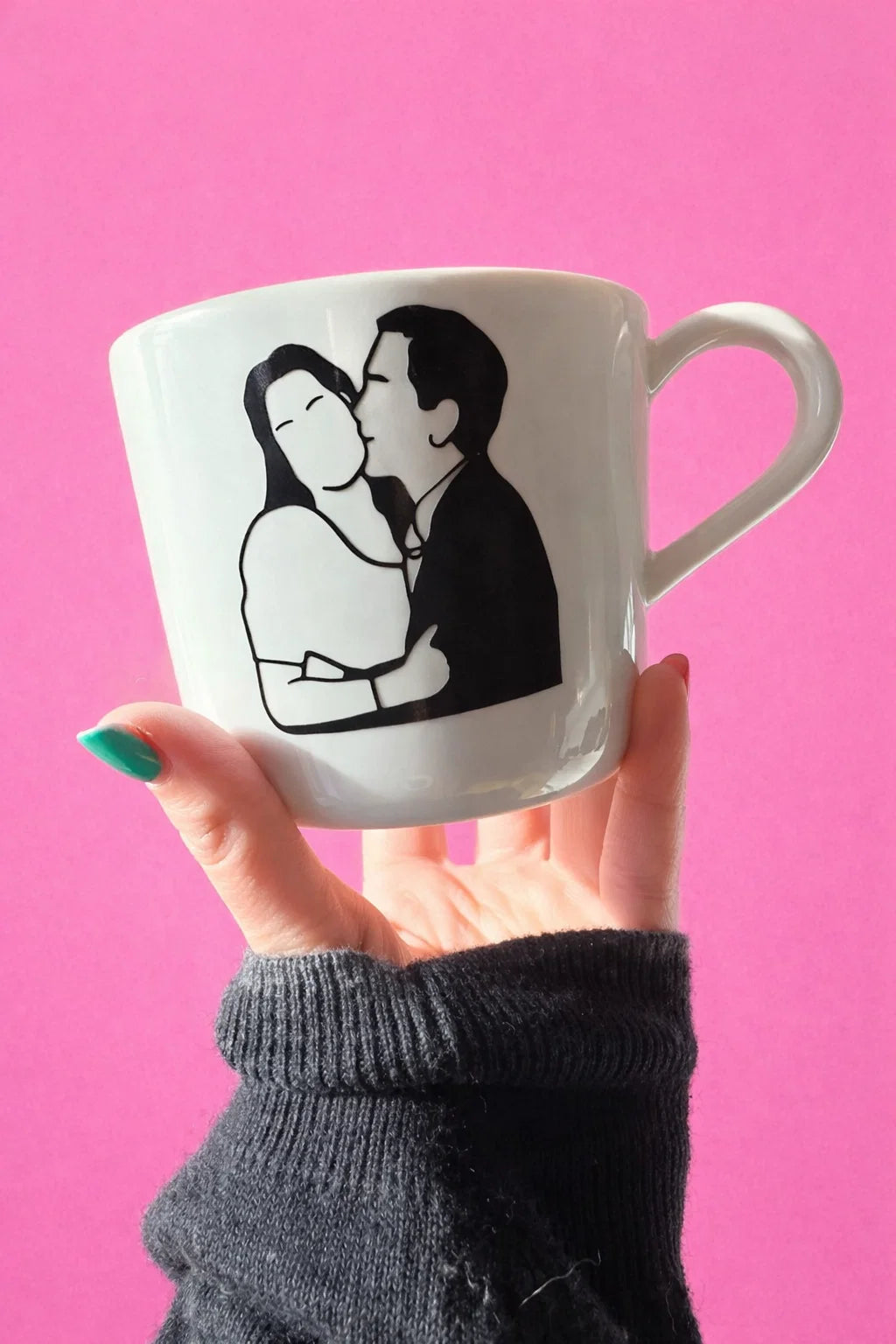 Tazza con la TUA FOTO (Grande Bianca)