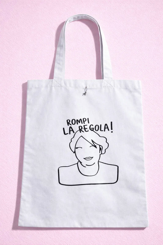 Borsa di Tela con la TUA FOTO (Bianca)